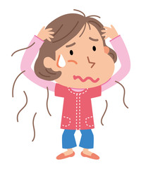 更年期　薄毛　抜け毛