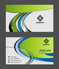 Business card template
