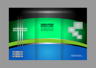 Tri-fold brochure template

