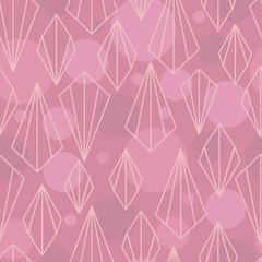 Abstract geometric background, Seamless background with abstract shapes