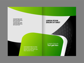 Bi-Fold Corporate Business Store Mock up & Brochure Design
