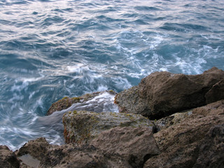 Sea and rock