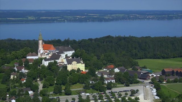 Andechs Monastery in the Five Lakes Region, Upper Bavaria, Bavaria, Germany, Europe