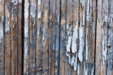 Old painted wood texture.  Horizontal shot