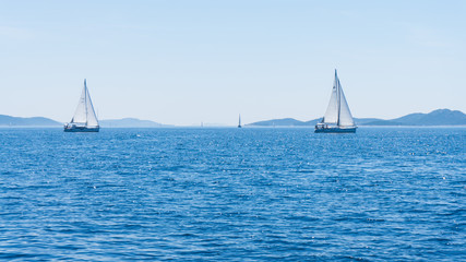 Fototapeta premium The Adriatic sea view. beautiful image