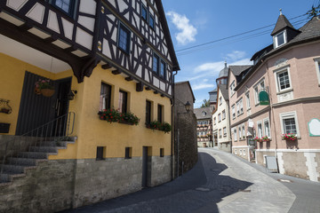 historic city runkel hessen germany