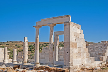 Temple of Demeter, Naxos island, Greece - 115301893