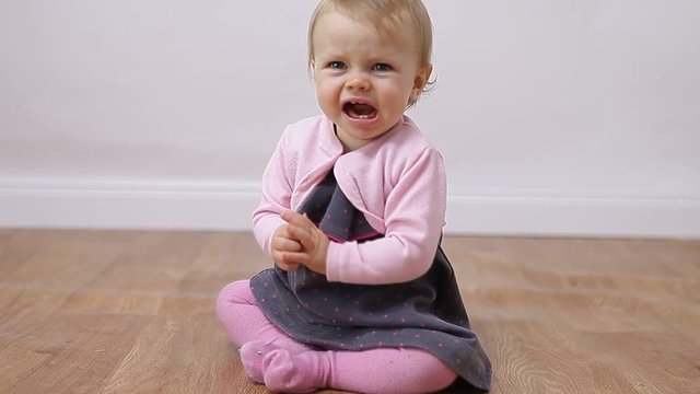 little baby crying