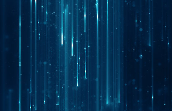 Abstract data stream matrix like background
