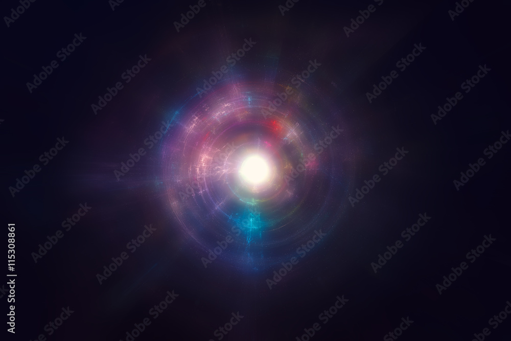 Canvas Prints abstract blurry bokeh background