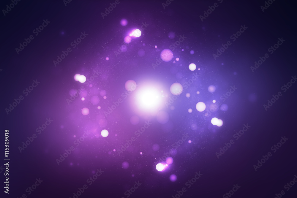 Canvas Prints abstract blurry bokeh background