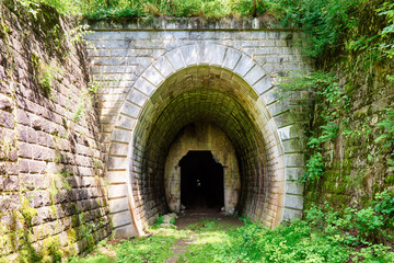 Portal on old tunnel
