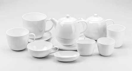 Teacup and teapot
