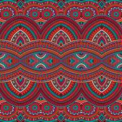 tribal ethnic background seamless pattern