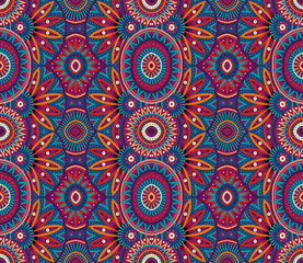 tribal ethnic background seamless pattern