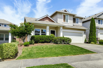 House exterior with curb appeal. View of entrance porch