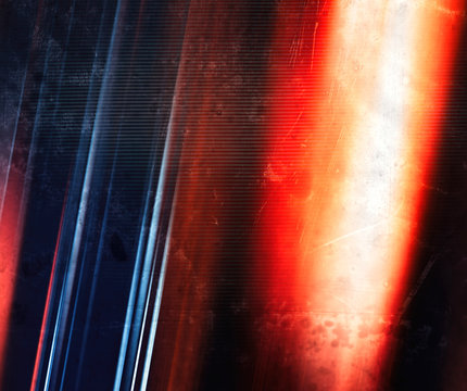 Futuristic scanline background