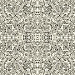ethnic modern hand drawn ornamental pattern