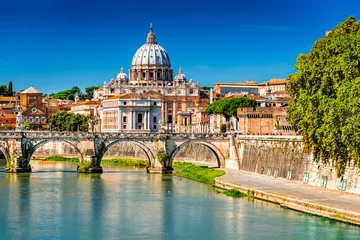Foto op Plexiglas Vaticaan, Rome, Italië © ecstk22