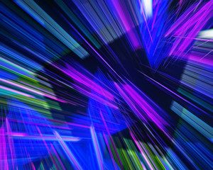 Horizontal vivid abstraction blur lines background