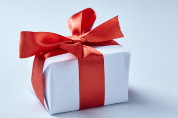 present with red bow