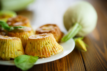 vegetable muffins with zucchini