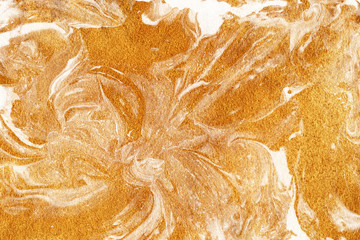 Abstract golden texture.