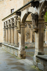 Obraz premium Details of Santa Maria la Real church at Olite