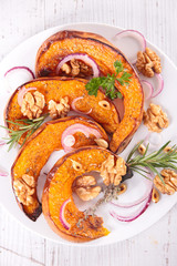 roasted pumpkin slices