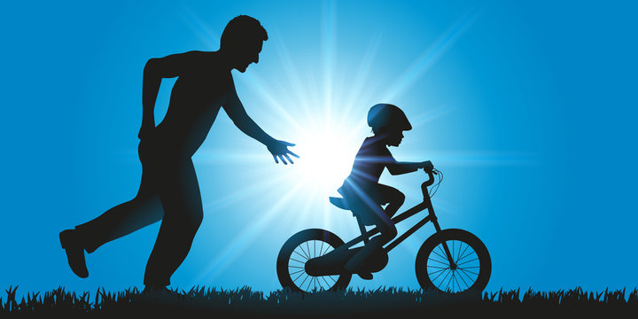 Enfant - vélo - Apprentissage