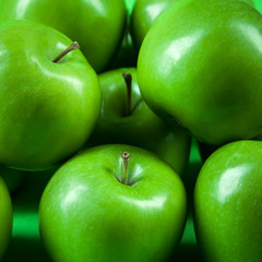 green apples