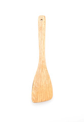 wooden spade of frying pan