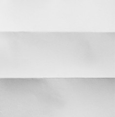 white torn paper isolated over white background