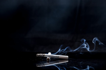 cigarette and smoke