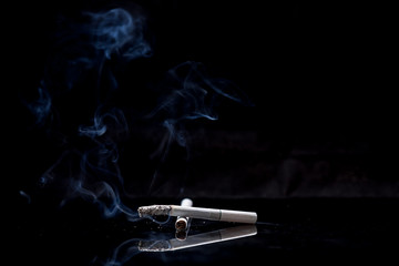 cigarette and smoke