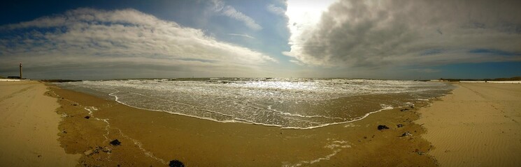 Panorama Meer Nordsee-Strand