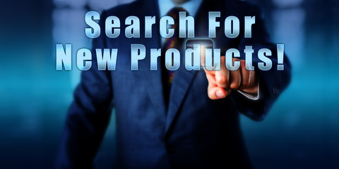 Entrepreneur Pushing Search For New Products!