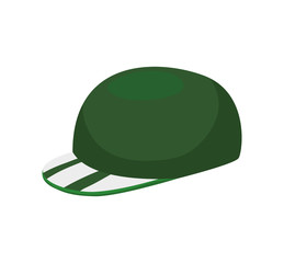 Sport concept represented by Golf hat icon. Isolated and flat illustration 