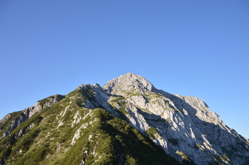 Summer morning in the mountains
