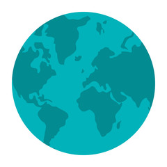 world map globe earth icon