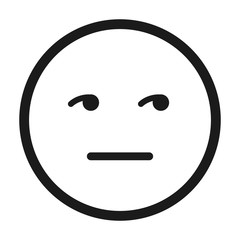 Fototapeta premium face emoticon isolated icon design