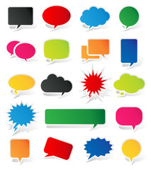 Speech Bubble Icons