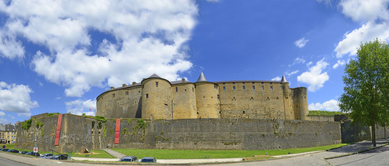 Chateau Fort de Sedan. It is the largest fortified medieval castle in Europe with a total area of...