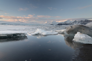 Jokulsarlon, glacier lake, Iceland