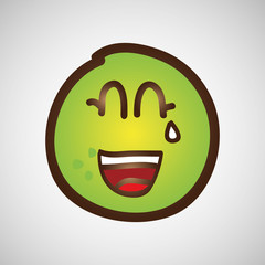 fruit nature healthy cartoon food