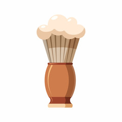 Swab icon in cartoon style isolated on white background. Shaving symbol