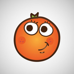 Obraz premium fruit nature healthy cartoon food