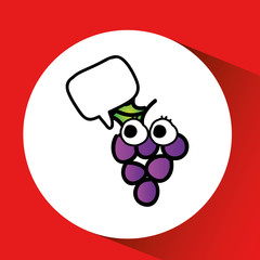 fruit nature healthy cartoon food