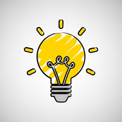 bulb energy light think creative