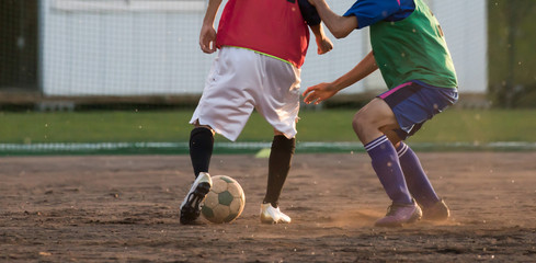 Naklejka premium サッカー フットボール